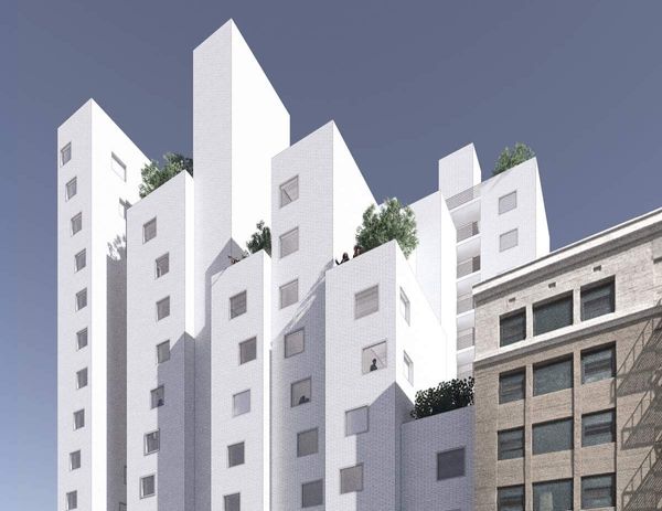 Michael Maltzan Architecture designs affordable mass timber housing tower for Skid Row